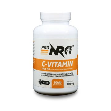   ProNRG C-vitamin 1000mg 90db étrendkiegészítő készítmény D3-vitaminnal és csipkebogyó kivonattal